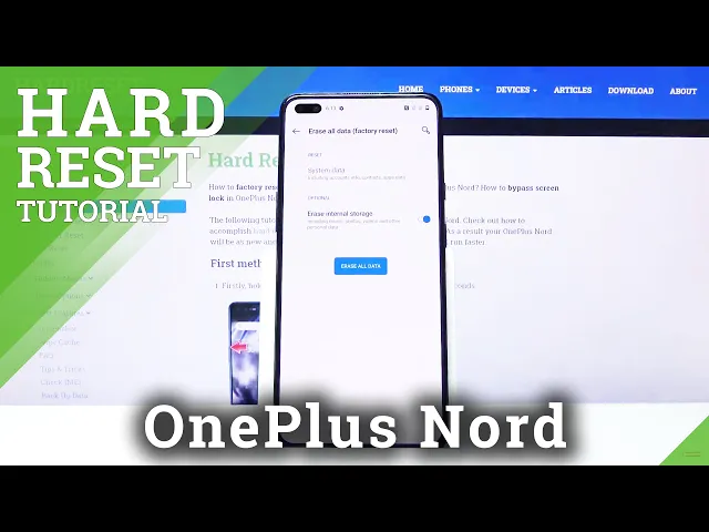 Video thumbnail for How to Hard Reset OnePlus Nord – Wipe Data / Factory Reset