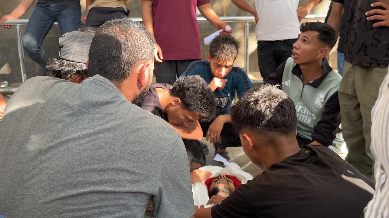 Video thumbnail for Four Killed in Gaza Jabalia Hospital strike 35.