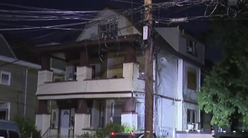 Video thumbnail for 2 families displaced after fire tears through Paterson home
