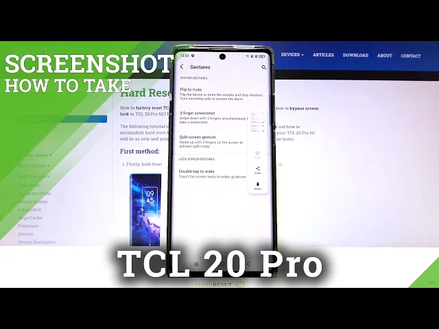 Video thumbnail for How to Take a Screenshot without Buttons on TCL 20 Pro 5G – Gesture Screenshot