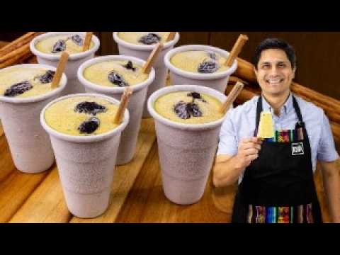 Video thumbnail for Helado de Ron Pasas SÚPER CREMOSO | KWA