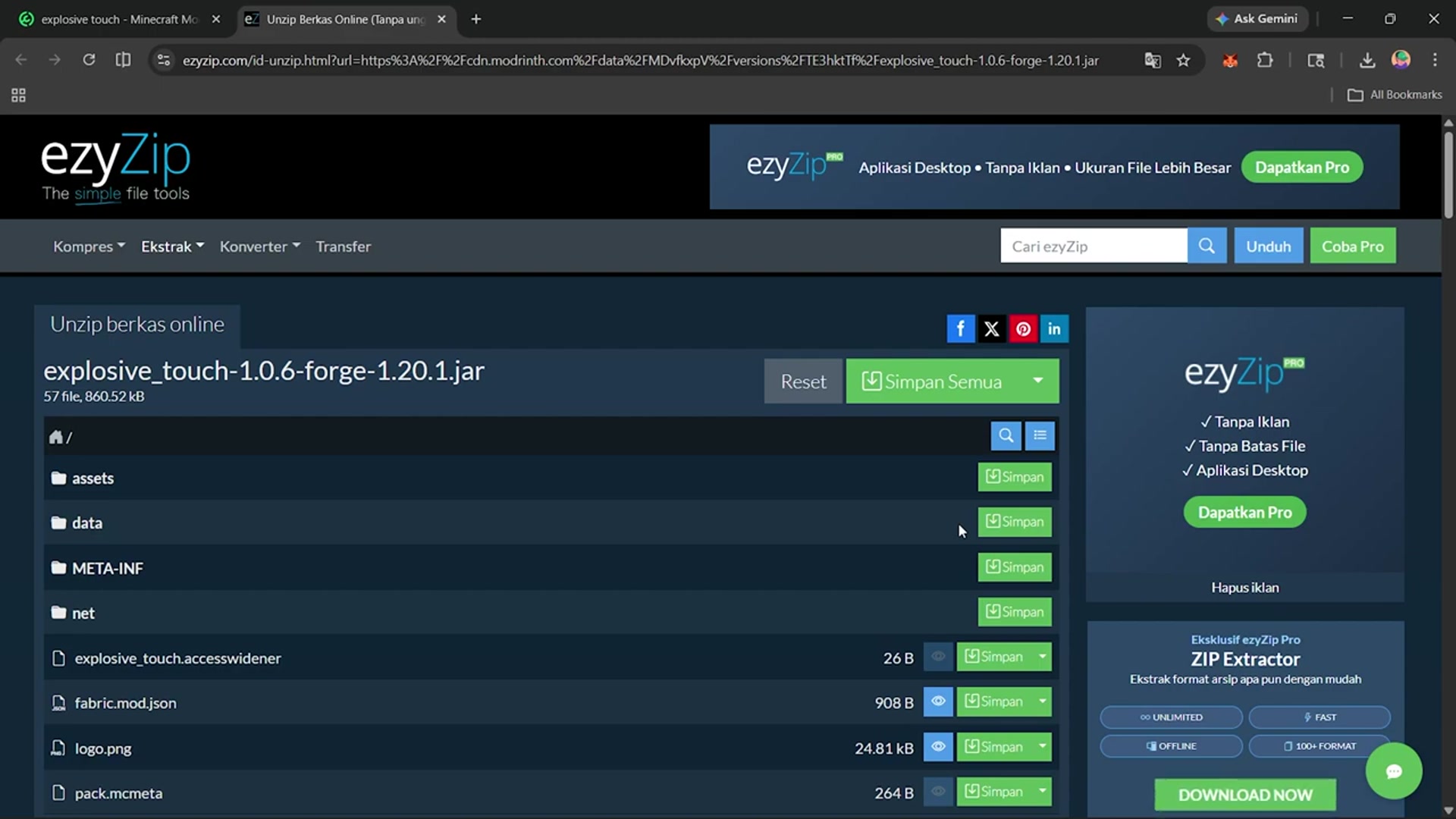Video thumbnail for 📦 Ekstrak ZIP, RAR & 140+ Format dengan Ekstensi Chrome | Gratis & Lokal