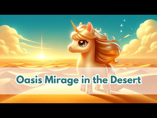 Video thumbnail for Unicorn Bedtime Story | Oasis Mirage in the Desert | Children Story | Tale FOR KIDS in English