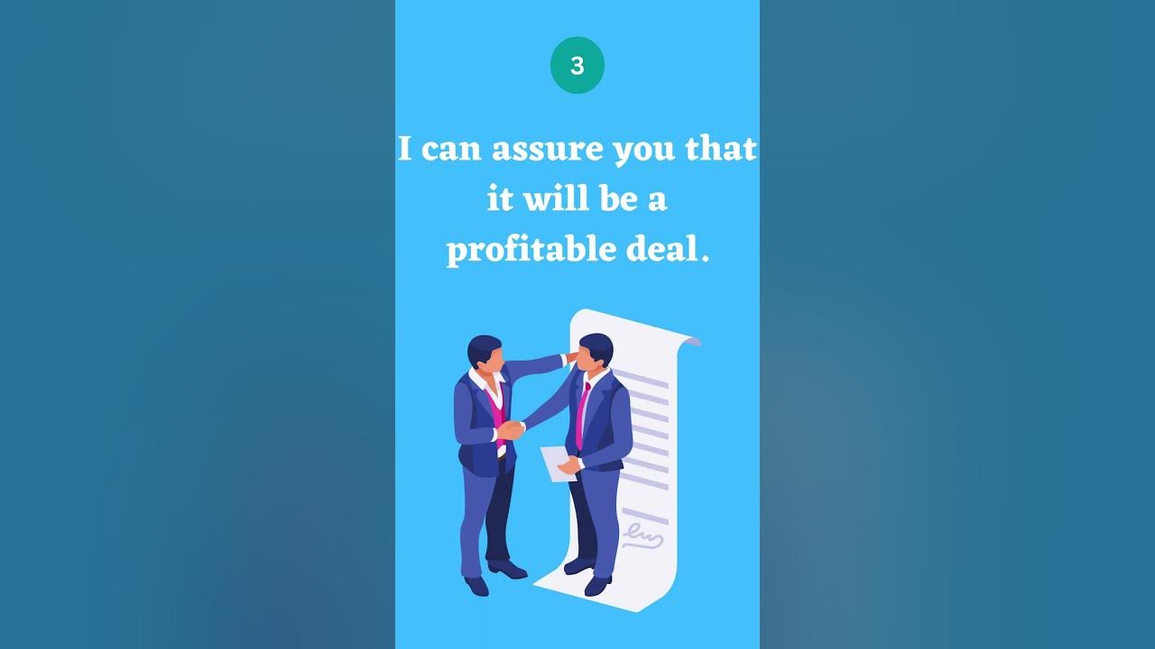'Video thumbnail for 5 Examples Sentences for Offering Assurance'