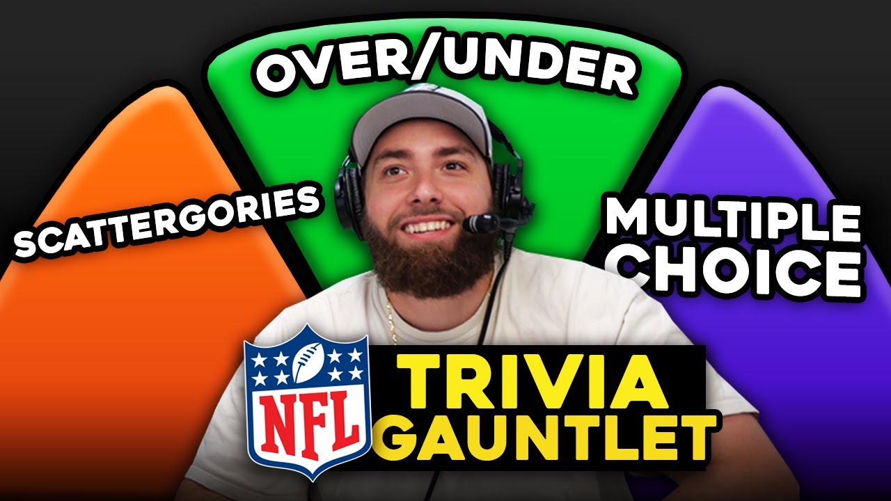 Video thumbnail for The ULTIMATE NFL Trivia Gauntlet! 4.0
