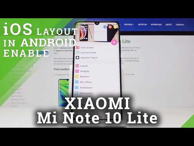 Video thumbnail for How to Download and Install iOS Launcher in Xiaomi Mi Note 10 Lite?