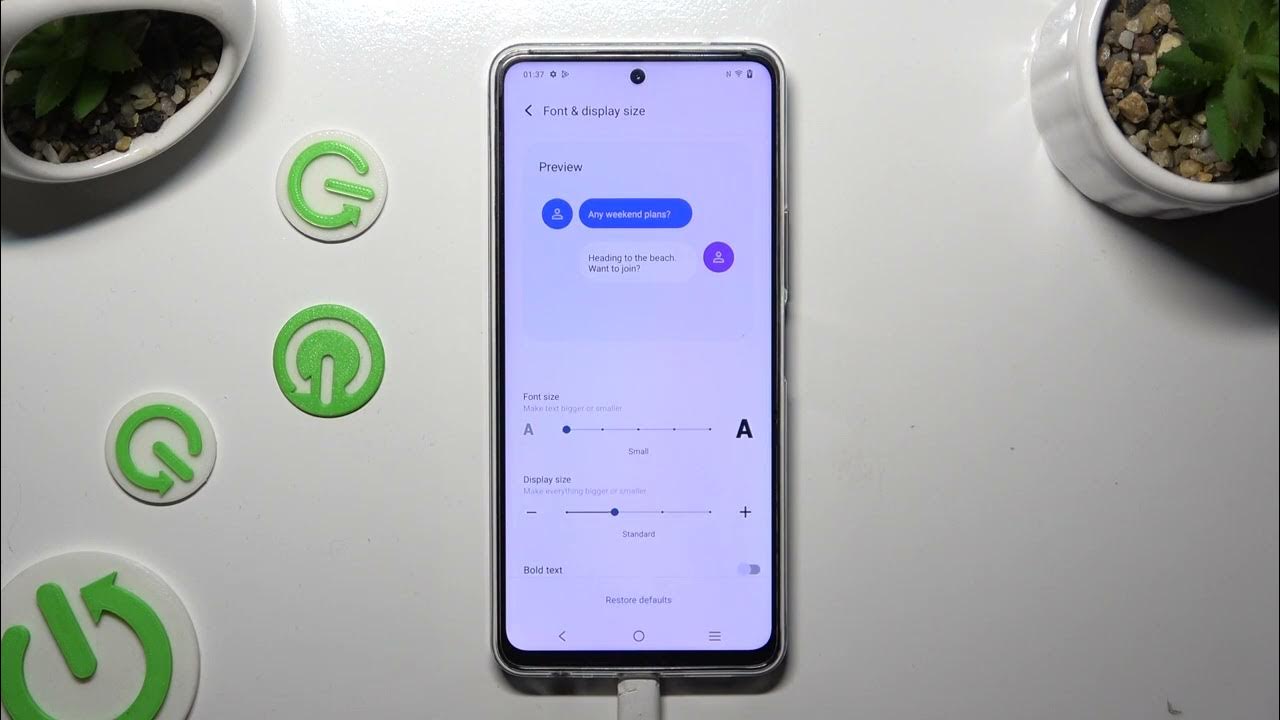 Video thumbnail for How to Change Font Size on VIVO Y36?