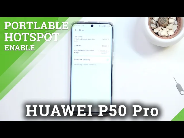 Video thumbnail for HUAWEI P50 Pro Portable Hotspot | How to Share Wi-Fi