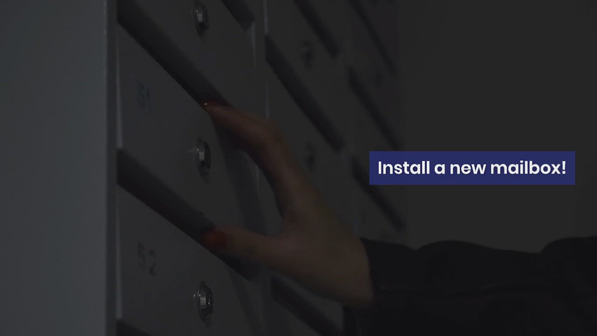 'Video thumbnail for How to Install a New Mailbox'