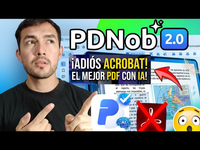 Video thumbnail for ¿El Mejor Editor de PDF con OCR? Alternativa a Acrobat para Aumentar la Productividad