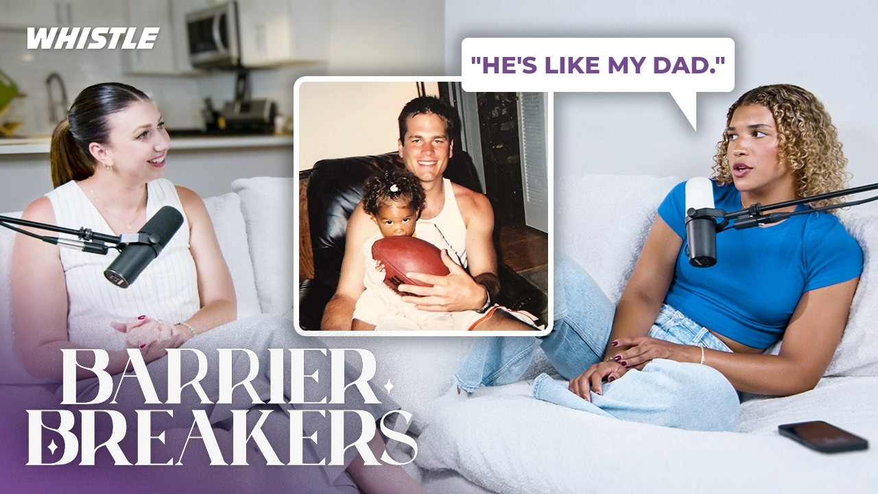 Video thumbnail for "Tom Brady Is Like My Dad” | Maya Brady Is A UCLA Softball STAR!