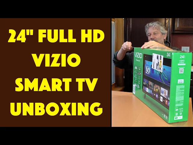Video thumbnail for Vizio D-Series 24-Inch FullHD SmartTV -- UNBOXING