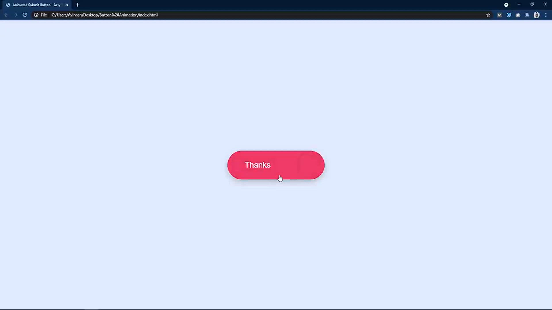 'Video thumbnail for How To Make Animated Button For Website Using HTML CSS JS _ Button Design In HTML CSS'