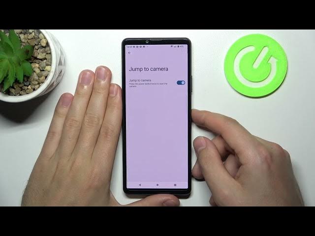 Video thumbnail for Sony Xperia 10 IV - How To Enable Quick Launch