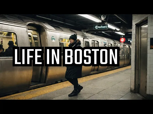 'Video thumbnail for Living in Boston - Orange Line T Back Bay Station'