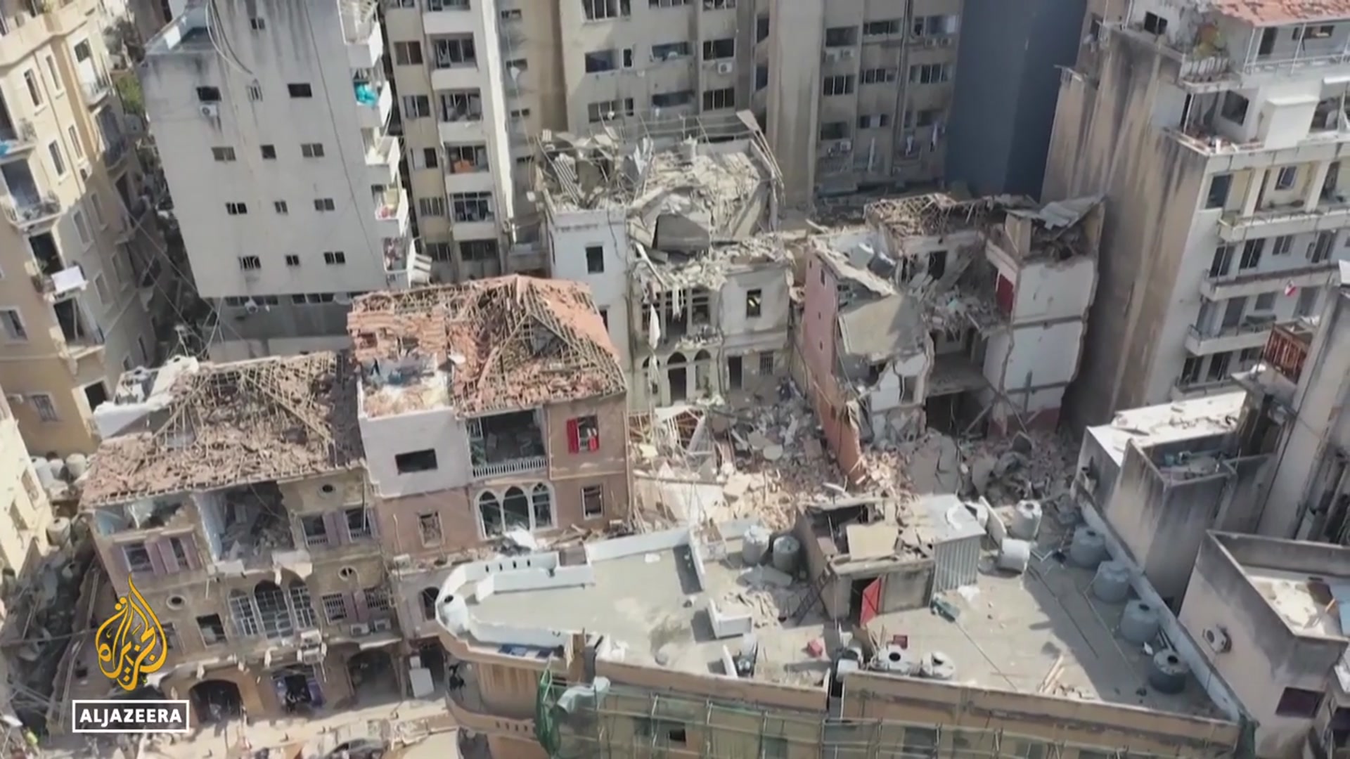 'Video thumbnail for Five years after Beirut port blast, residents still rebuild with little support'