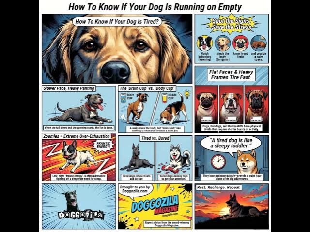 Video thumbnail for Why Your Restless Dog is Actually Really Tired?