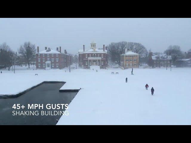 Video thumbnail for Winter Storm -Salem Maritime National History