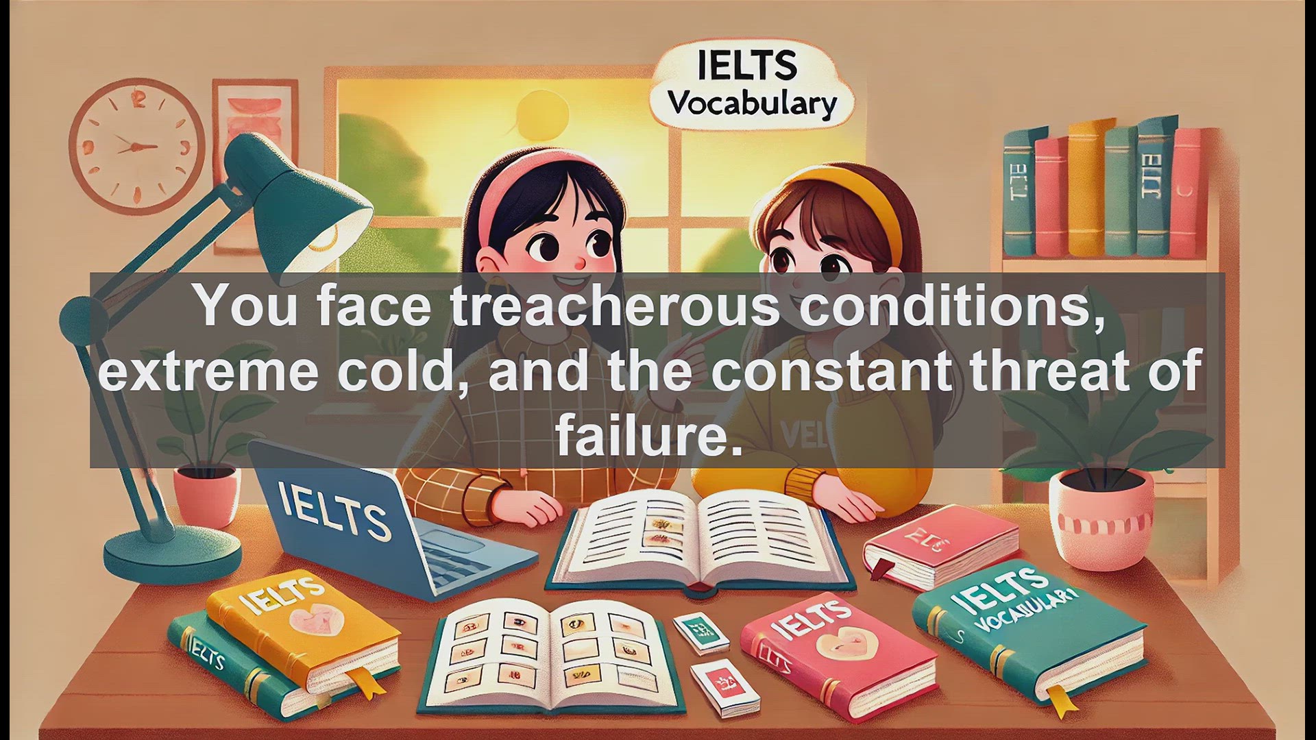'Video thumbnail for 2000 Must Know IELTS 9.0 Vocabulary - IELTS Vocabulary: Understanding and Using 'Tenacity''