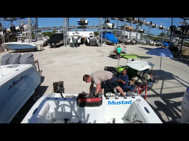 Video thumbnail for Repowering 3 OUTBOARDS IN 1 DAY!