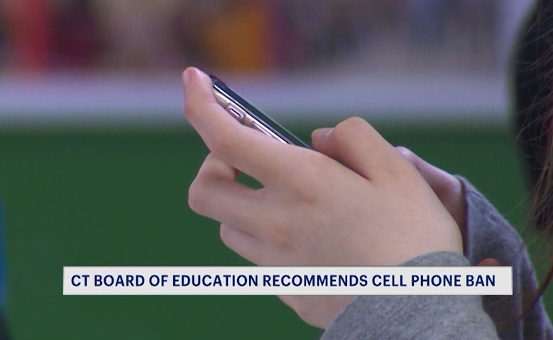 Video thumbnail for CT recommends 'bell-to-bell' phone ban in schools, but devices will stay in many classrooms