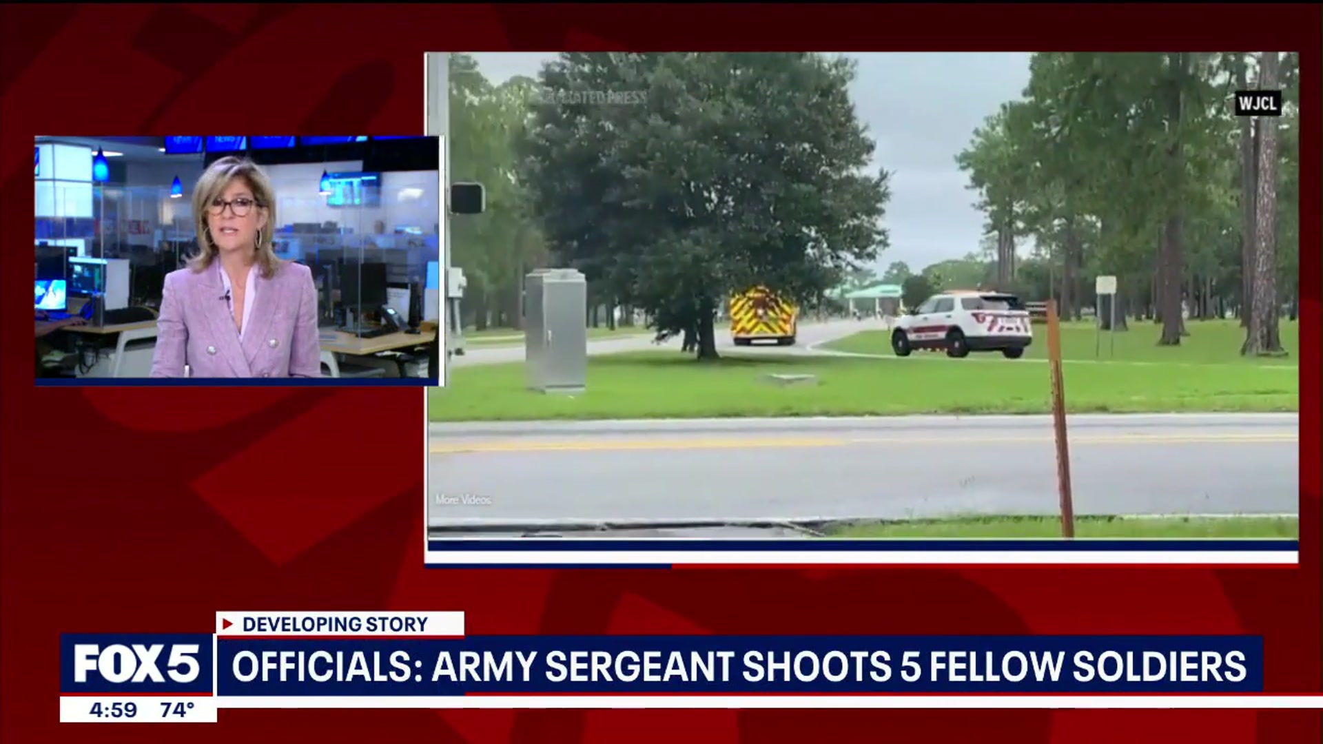 'Video thumbnail for Army Sergeant shoots 5 fellow soldiers at Fort Stewart'