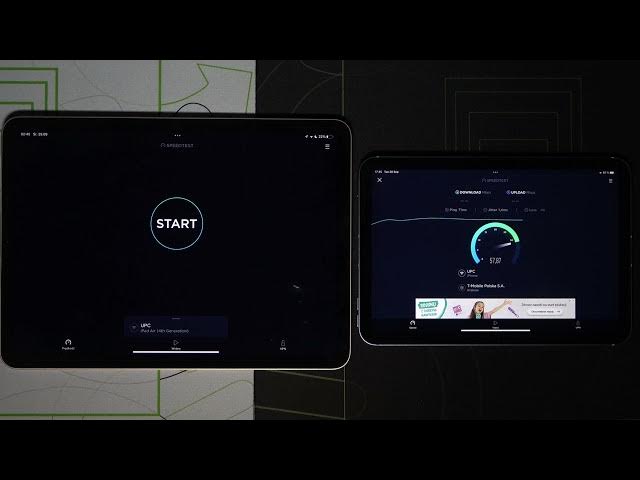 Video thumbnail for iPad Air 4 vs iPad Mini 2021 Wi-Fi Speed Test | Upload & Download Speed Comparison