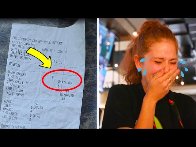 Video thumbnail for Greedy Manager Refuses To Give Struggling Waitress Her $4000 Tip for Strange Reason