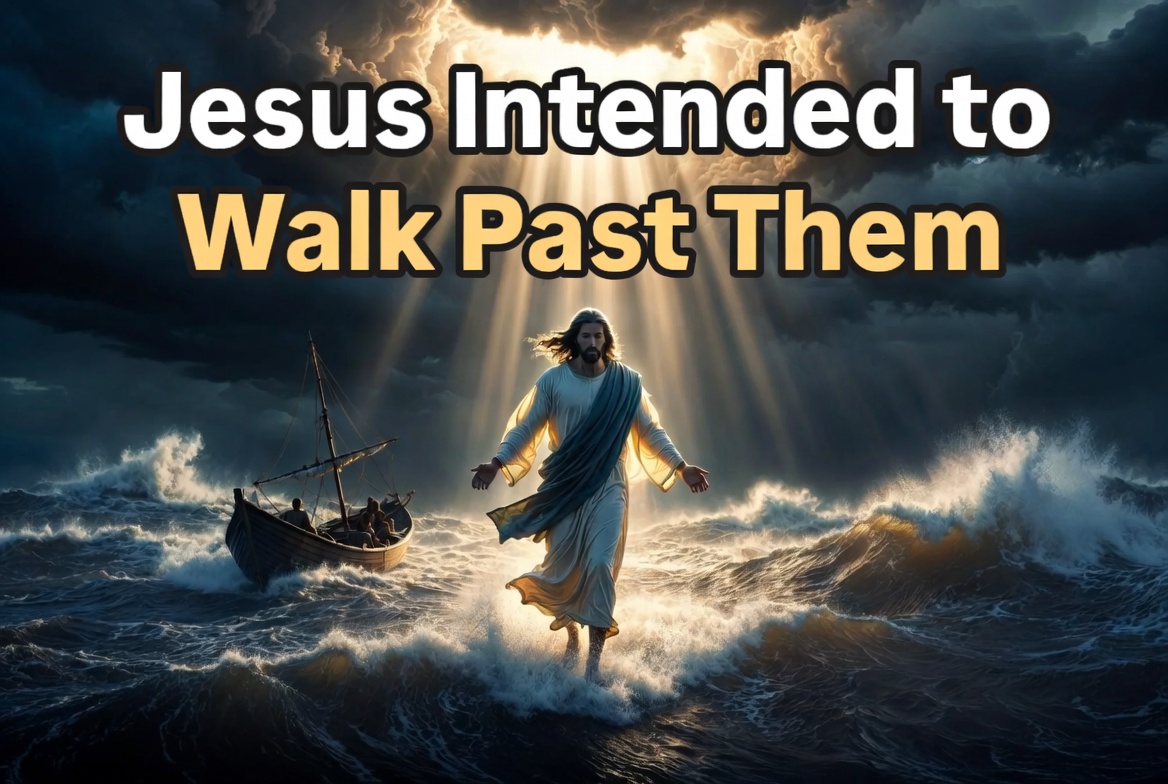 Video thumbnail for Jesus Intended to Walk Past Them
