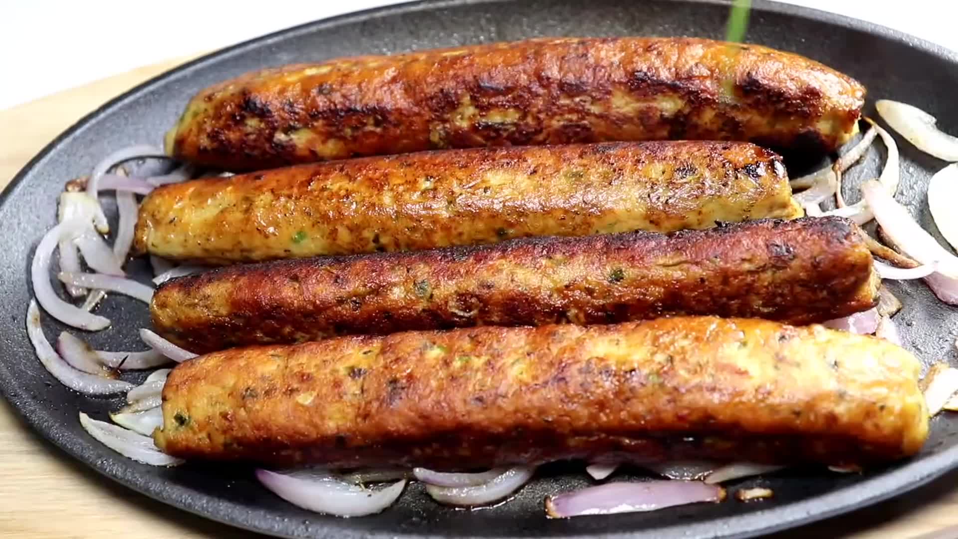 Video thumbnail for Chicken Kabab Recipe