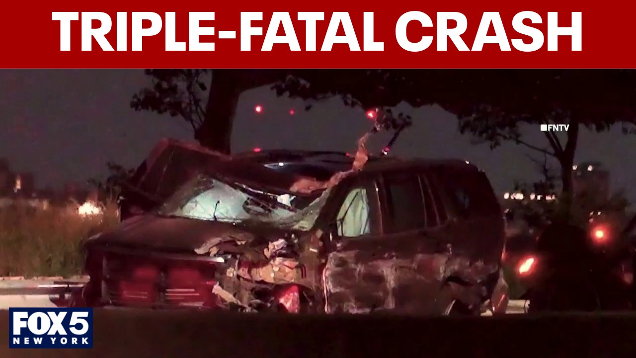 Video thumbnail for 3 teens killed in Belt Parkway crash, NYPD says