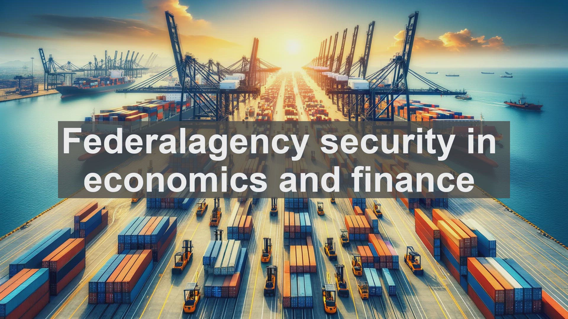 'Video thumbnail for Federalagency security in economics and finance'