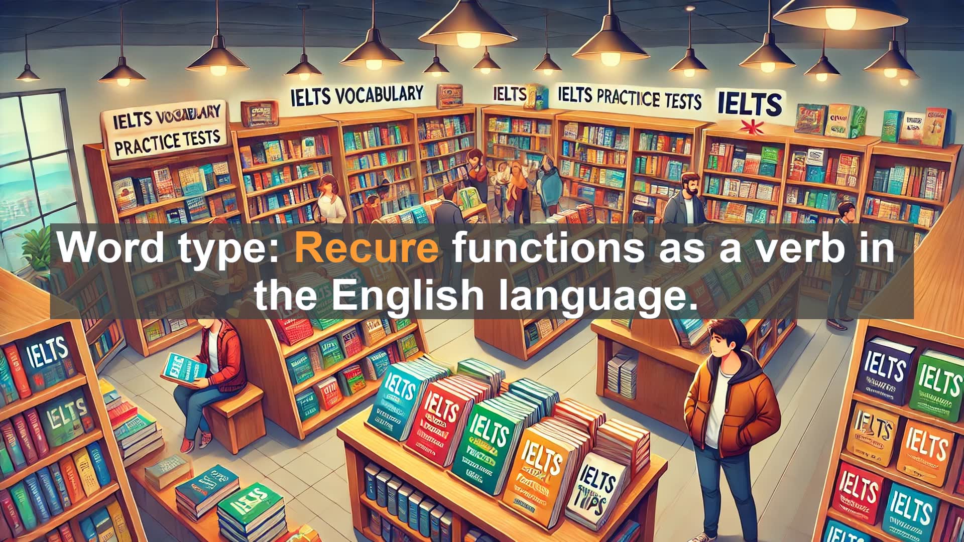 'Video thumbnail for 2000 Must Know IELTS 9.0 Vocabulary - Recure: The Power of Repeated Healing'
