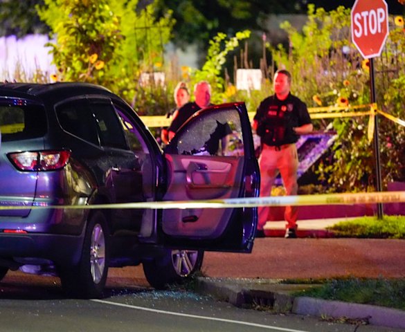 Video thumbnail for Active police investigation in Westbury