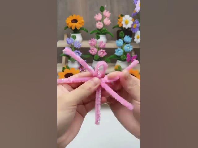 Video thumbnail for Easy Origami flower #shorts #youtubeshorts #short