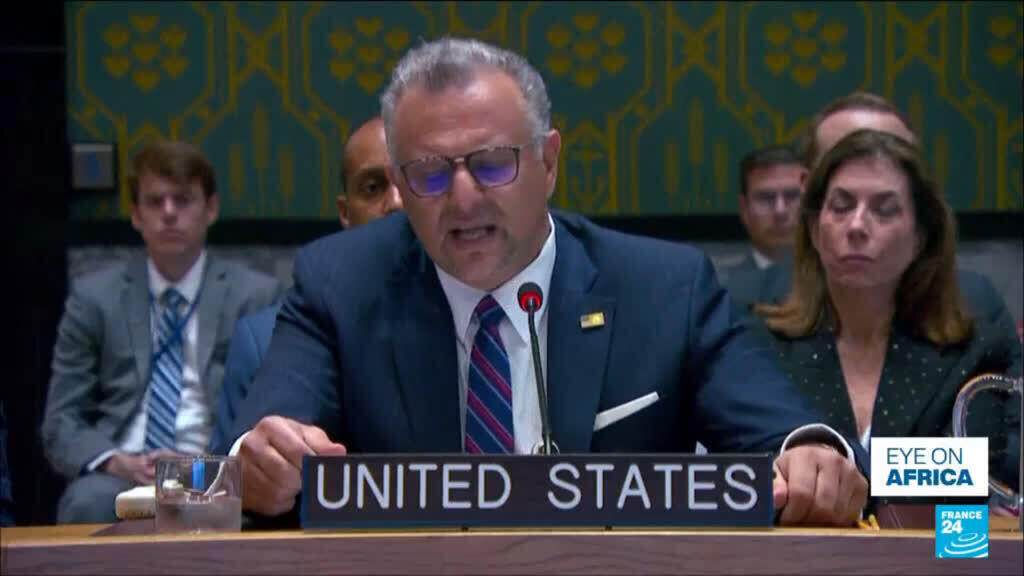 Video thumbnail for US proposes expanding UN Sudan arms embargo to entire country