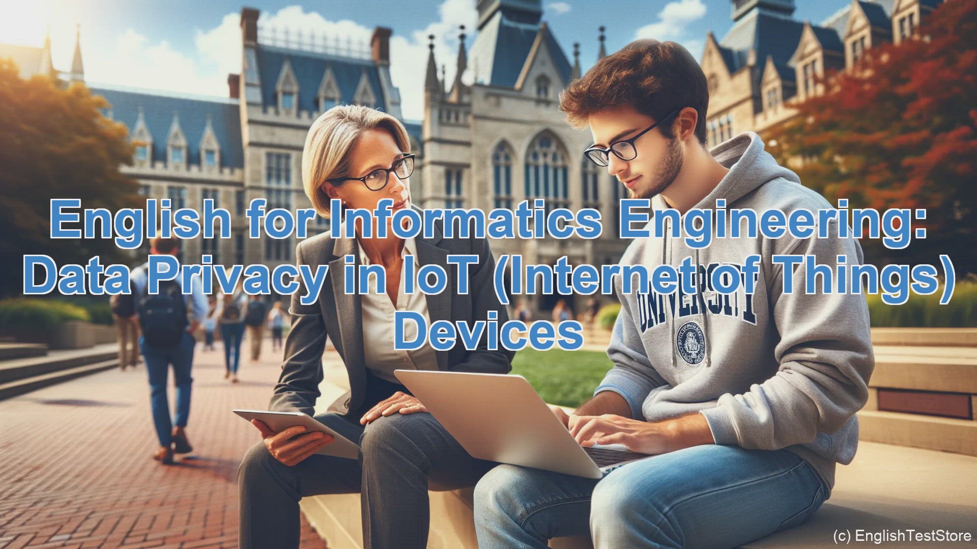 'Video thumbnail for English Conversation for Informatics Engineering: Data Privacy in IoT (Internet of Things) Devices'