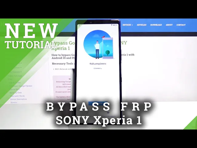 Video thumbnail for How to Bypass Google Verification in SONY Xperia 1 – Unlock FRP