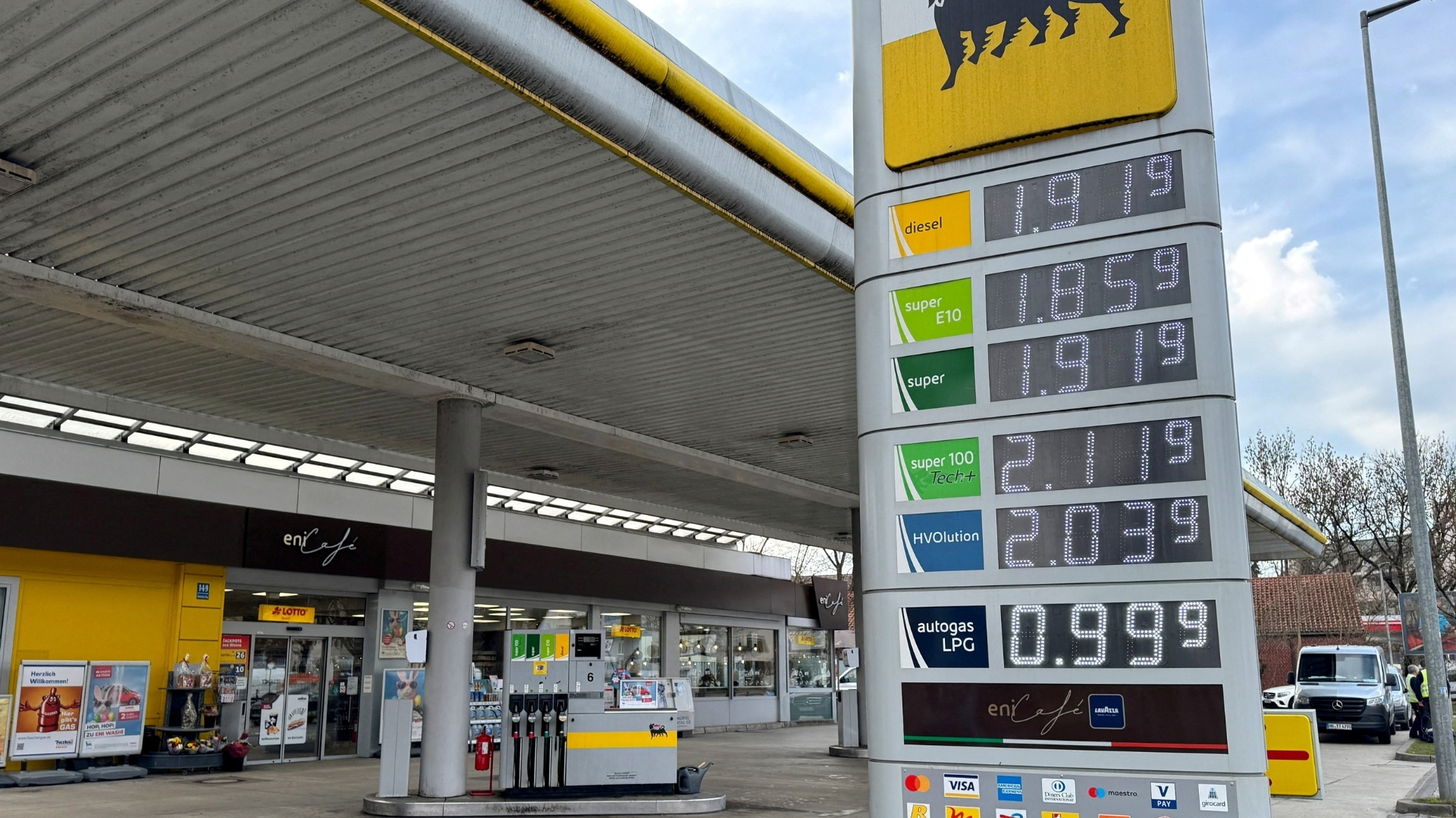 Video thumbnail for Middle East unrest sends European gas prices soaring