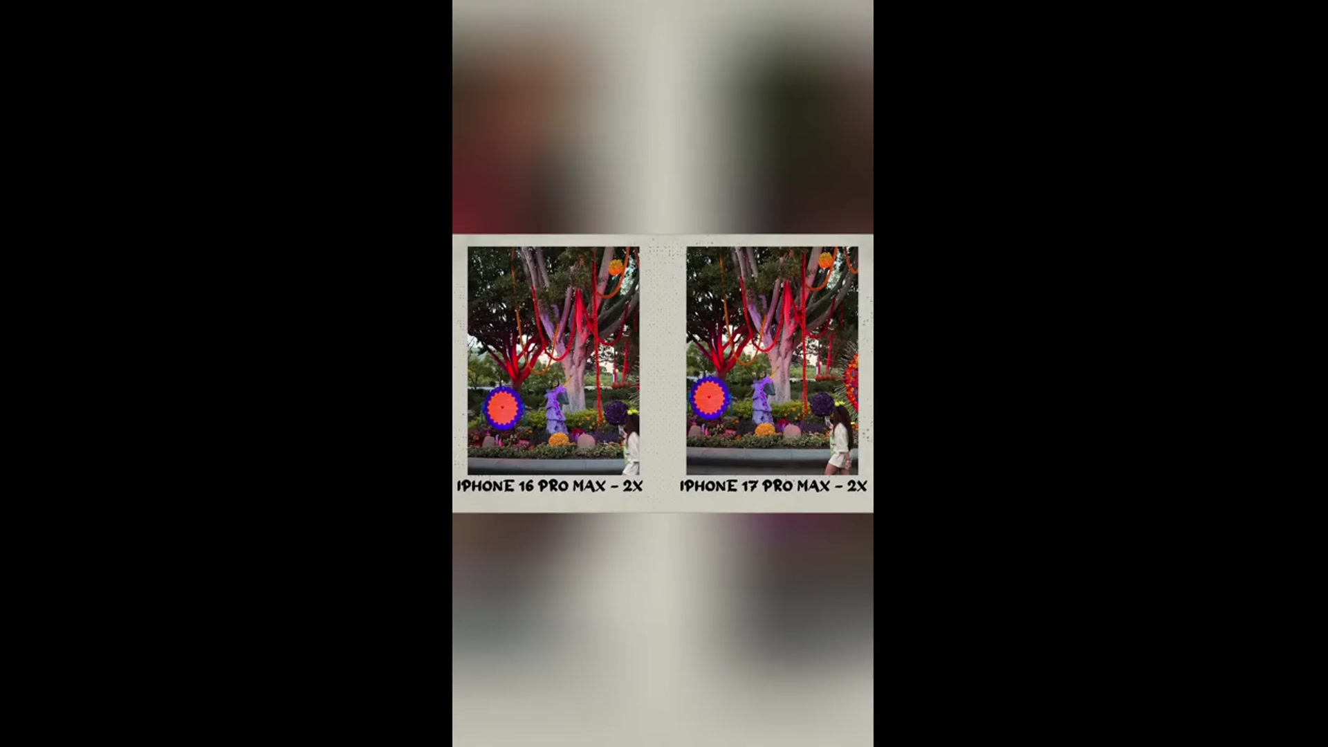'Video thumbnail for iPhone 17 Pro VS 16 Pro camera test!'