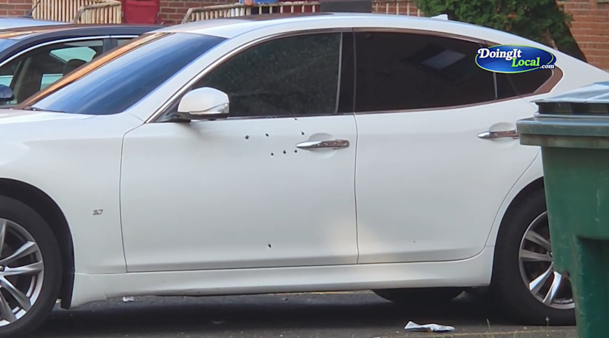 Video thumbnail for Person injured in shooting outside Bridgeport apartment building complex