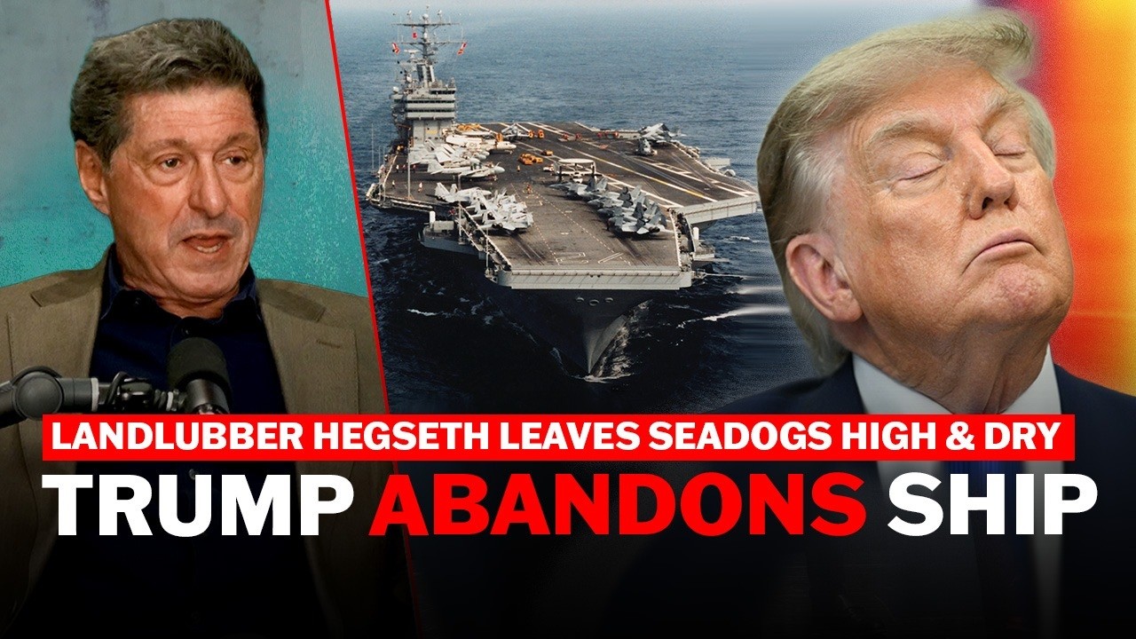 Video thumbnail for Why are Navy sailors trying to jump off the USS Abraham Lincoln? | The News Agents