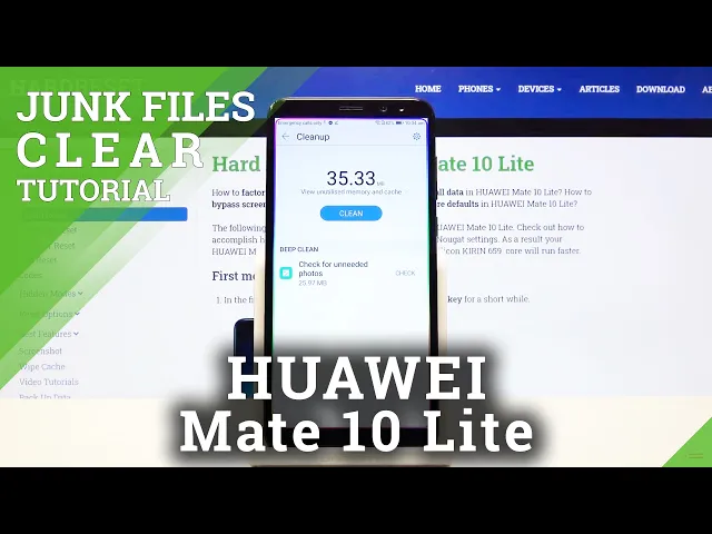 Video thumbnail for How to Delete Junk Files – Clean Storage on HUAWEI Mate 10 Lite
