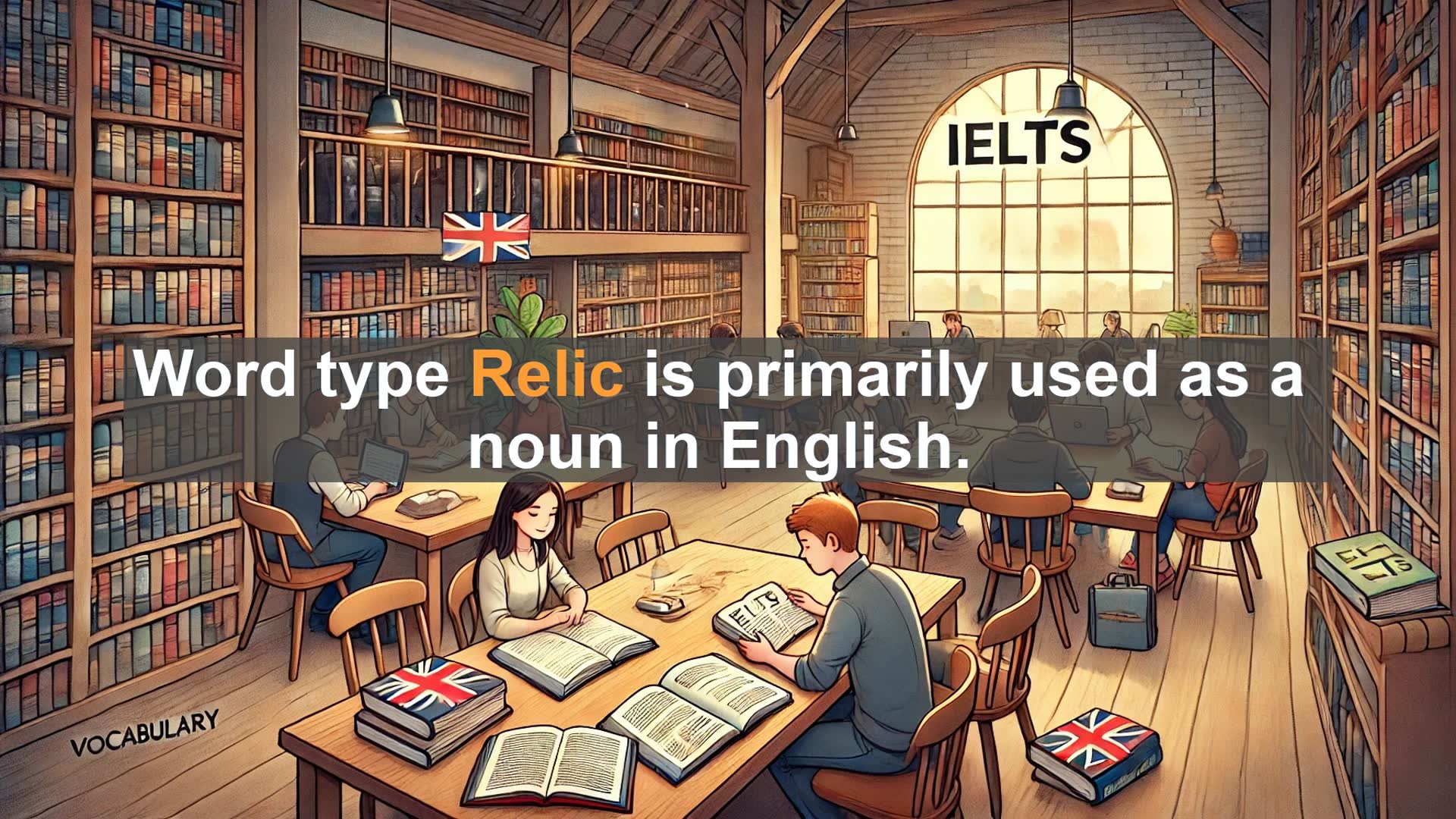 'Video thumbnail for 2000 Must Know IELTS 9.0 Vocabulary - Understanding 'Relic': Boost Your IELTS Vocabulary'