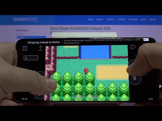 Video thumbnail for Gameplay Test GAMEBOY Pokemon Fire Red on Samsung Galaxy s20
