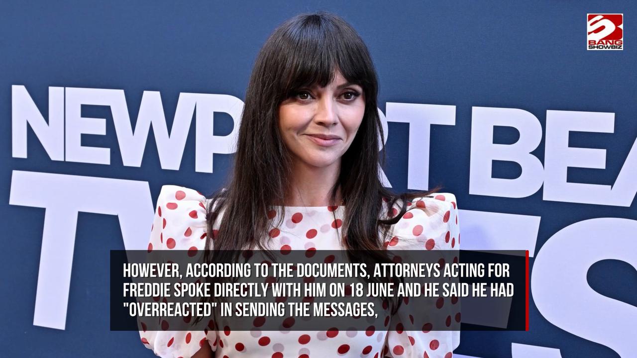 Video thumbnail for Court has denied Christina Ricci's ex's emergency custody request for their son