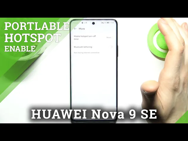 Video thumbnail for How to use HUAWEI Nova 9 SE as hotspot | Configure Portable Hotspot