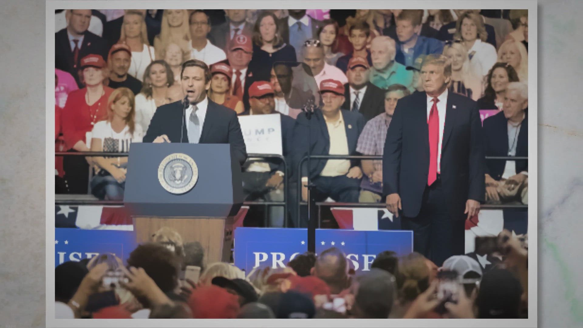 Video thumbnail for Shocking Revelation: Trump Drops Bombshell Claim About DeSantis’ Secret Exit Strategy
