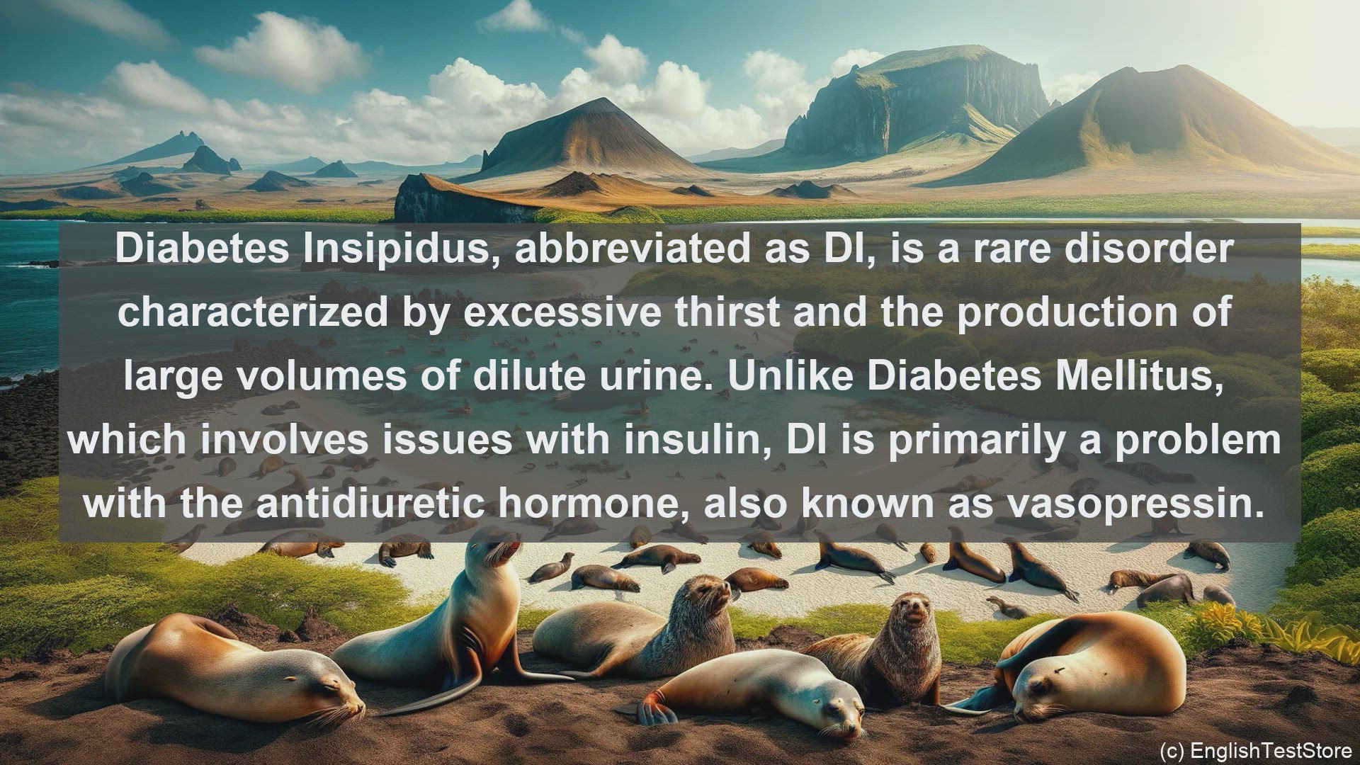 'Video thumbnail for Diabetes insipidus in science  definition and examples'