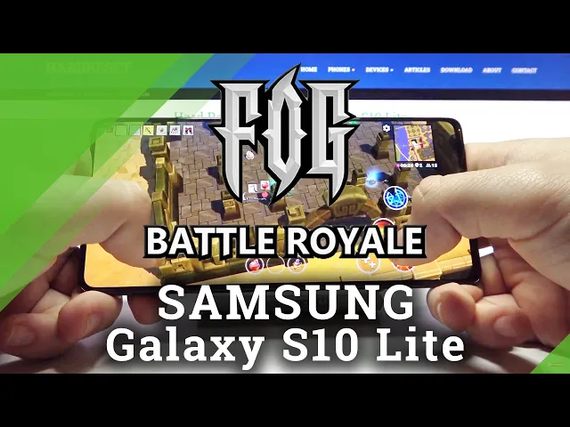 Video thumbnail for Samsung Galaxy S10 Lite - FOG Battle Royale Gameplay